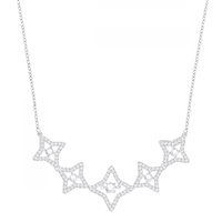 Collana Swarovski Donna Dance Star in Lega metallica Cristallo 5349663 - 5349663